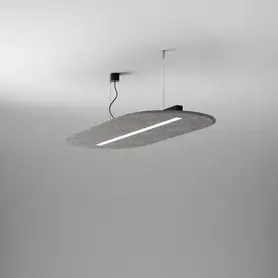AQfelt OVALL RAFTER 86 LED H930 DALI zwieszany czarny + panel grafitowy 59895-H930-D9-DA-G2 AQForm | Kup teraz