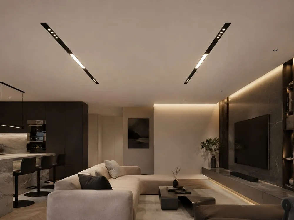 MIXLINE 160 LED M927 54° wpuszczany biały 30225-M927-W3-00-13 AQForm - Duży rabat
