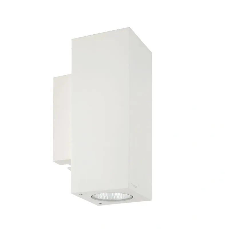 Oferta promocyjna - Kinkiet ogrodowy dwustronny Norlys Sandvik LED 1732WH Biały IP65