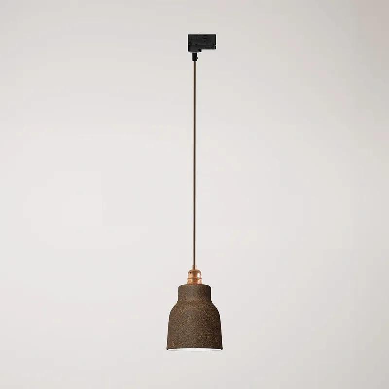 Hanglamp met kap Vaso en railadapter Creative cables BPDAD-17-PDMRARM13EKBIRUBI-AD02 | Super okazja
