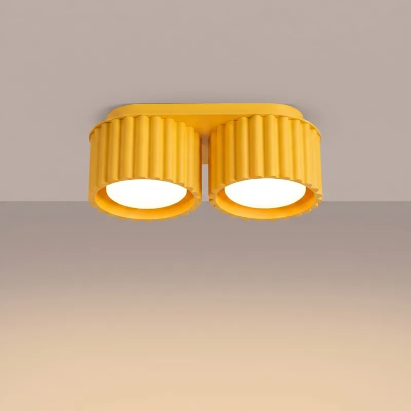 Wielka wyprzedaż | SOLLUX SL.2417 plafon AURA 2 żółty Gx53
