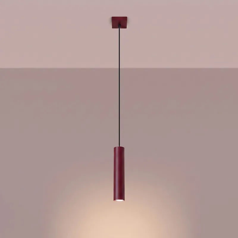 Na stanie | SOLLUX SL.2081 lampa wisząca LAGOS 1 burgund