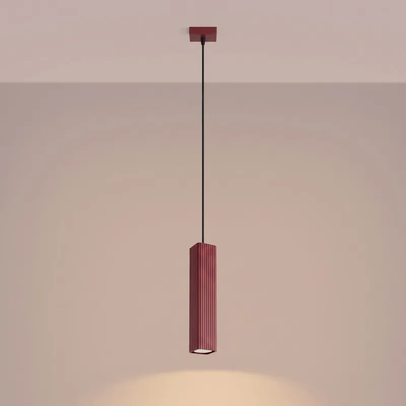 Wygodne zakupy - SOLLUX SL.3225 lampa wisząca RAYO 1 burgund