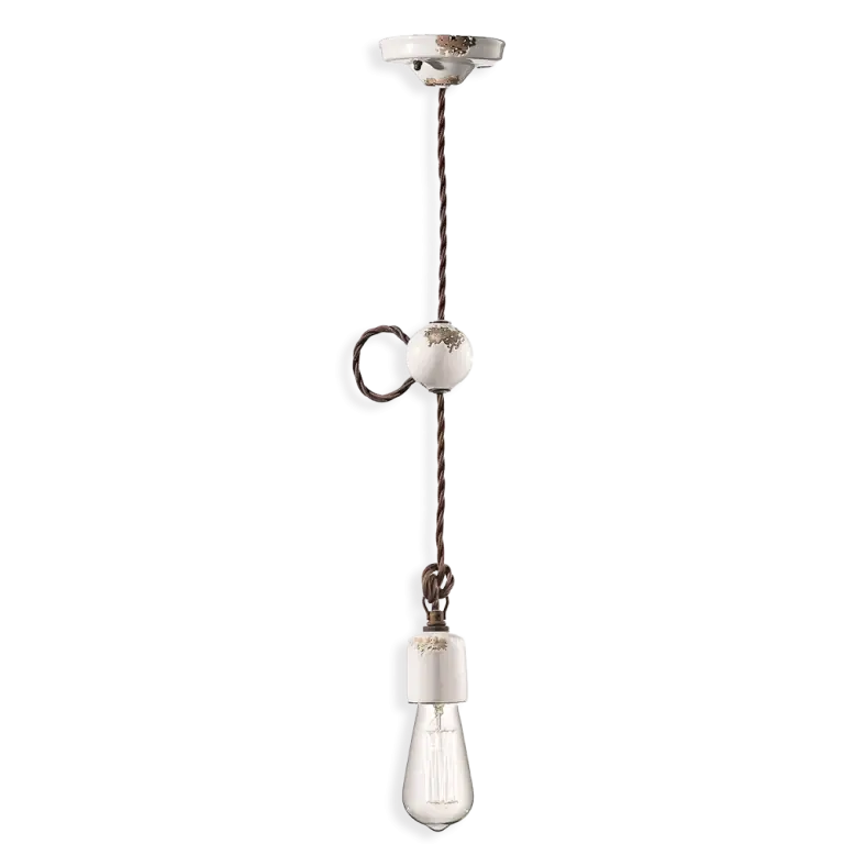 Sprawdzony wybór - Lampa Wisząca VINTAGE Ferroluce C660/1-VIB