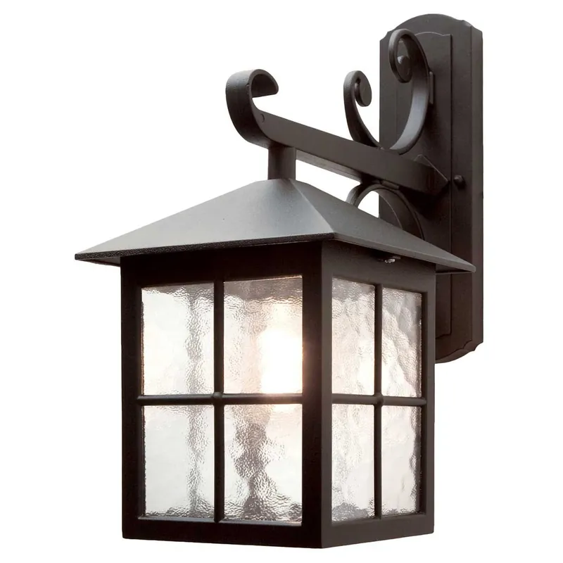 Latarnia naścienna Winchester Czarne BL19-BLACK Elstead Lighting - Niska cena