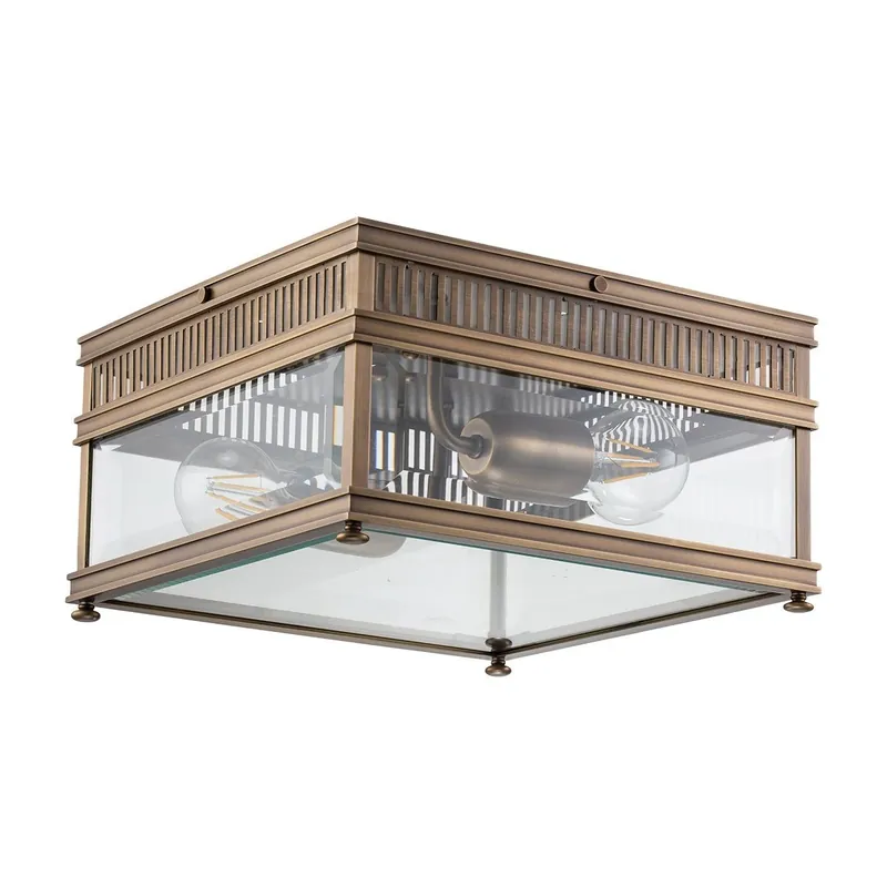 Plafon Holborn Ciemnobrązowy Ciemnobrązowe HOLBORN-F-DB Elstead Lighting | Oferta kończy się wkrótce