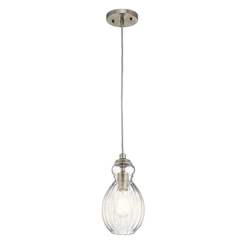 Lampa wisząca Riviera Szczotkowany nikiel KL-RIVIERA-P-C Elstead Lighting | Bezpieczna płatność