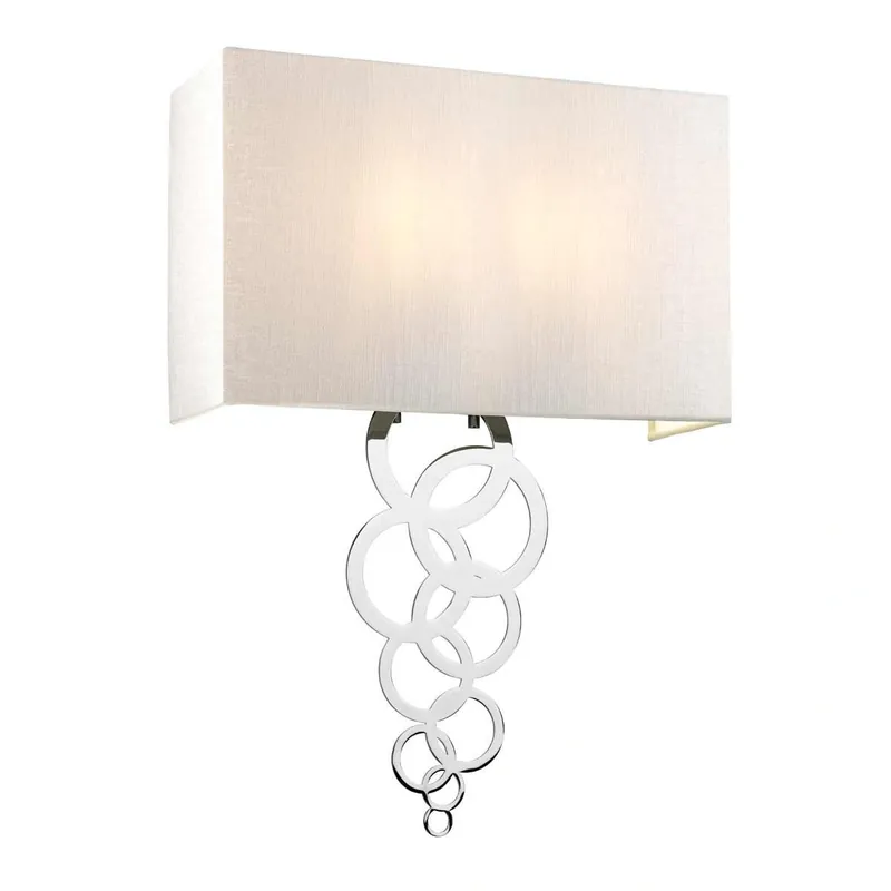 Duży kinkiet Rosa Polerowany chrom Polerowany chrom ROSA-LARGE-PC Elstead Lighting - Niska cena