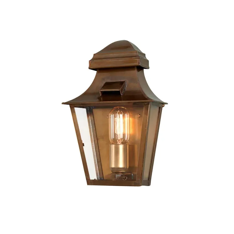 Latarnia naścienna St Pauls Postarzany mosiądz ST-PAULS-BRASS Elstead Lighting - Oszczędź teraz
