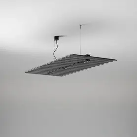 AQfelt WAVE RAFTER points 86 LED section L930 50° zwieszany czarny + panel grafitowy 59900-L930-WB-00-G2 AQForm - Oferta promocyjna
