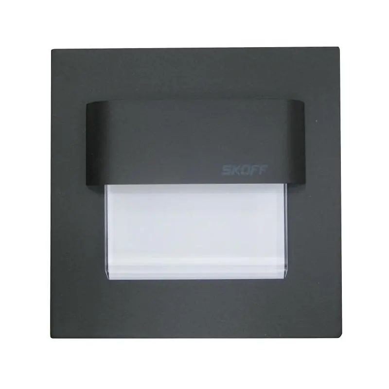 Wybór klientów | Oprawa schodowa LED Tango czarny mat 10V IP20 3000K SKOFF