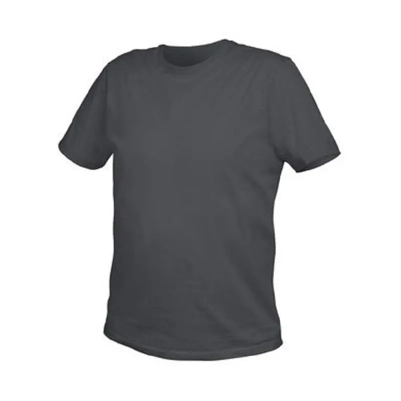VILS t-shirt bawełniany grafitowy L (52) | Kup teraz