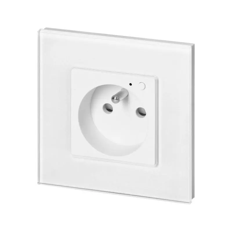Gniazdo podtynkowe pojedyncze Tuya Smart Wi-Fi, białe OR-SH-17205/W - Obniżka