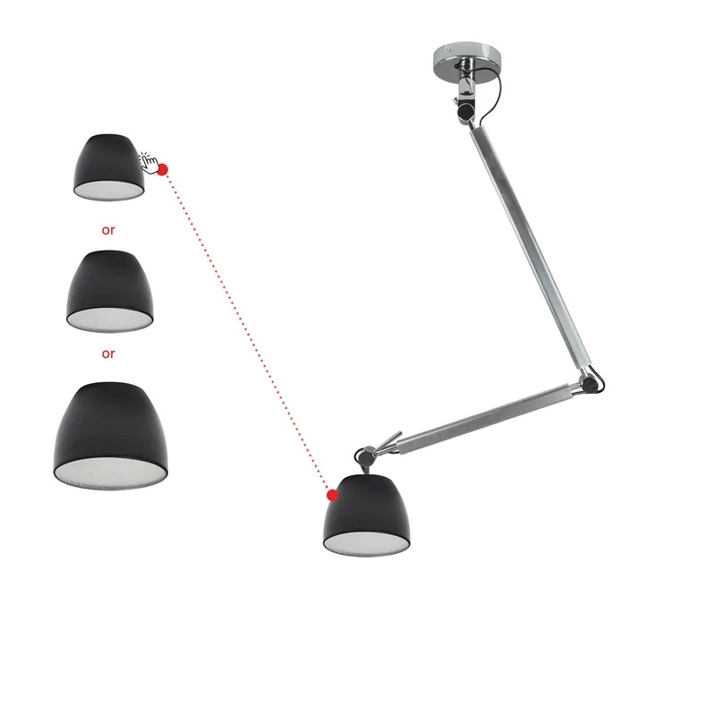 Zyta S pendant aluminiowa lampa wisząca AZzardo | Bezpieczne zakupy