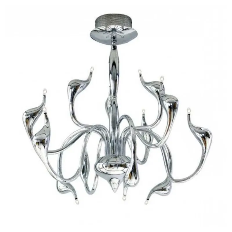 Outlet - Snake lampa wisząca AZzardo Chrom