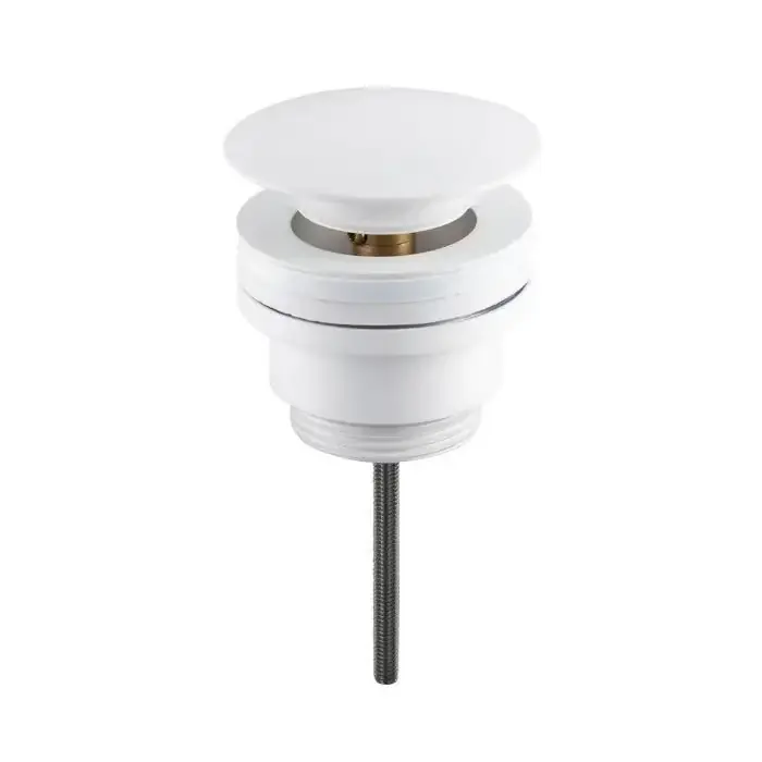 Balneo korek umywalkowy mosiężny klik klak d uniwersalny biały E0101050105-1 - Prosto od producenta