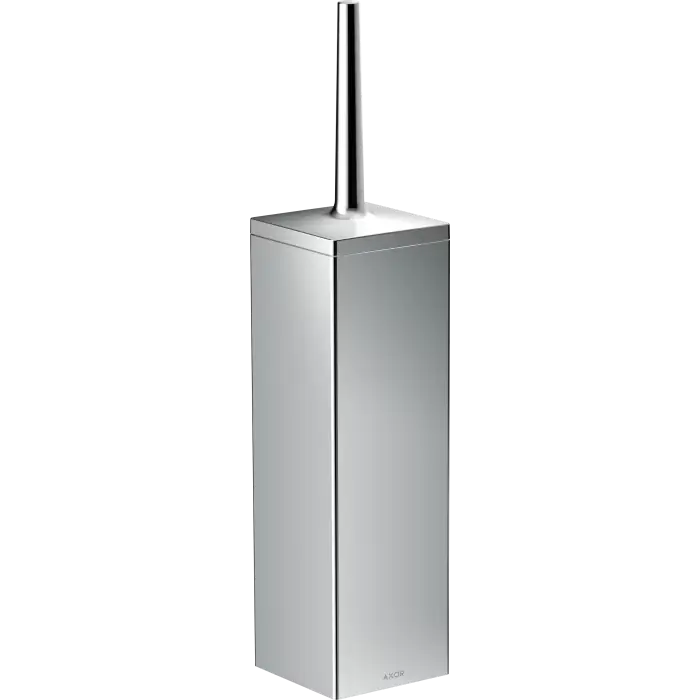 Rabat | Universal rectangular szczotka do wc z pojemnikiem, ścienna chrom 42655000
