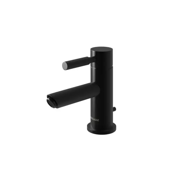 Zostało tylko kilka sztuk - Roxin black bateria umywalkowa czarny mat QB100RB