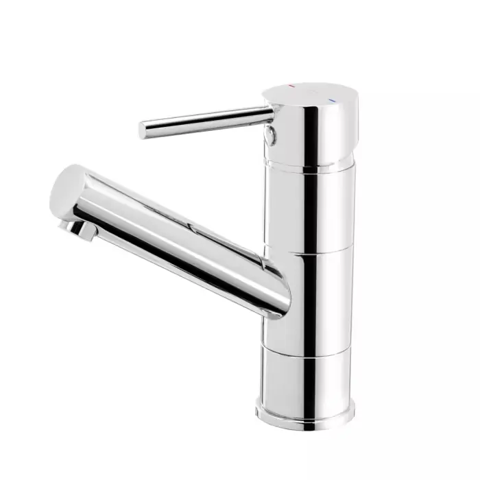 Dodatkowy rabat | Flusso bateria umywalkowa z korkeim click-clack i ruchoma wylewką chrom FD1-FLS-2A-11
