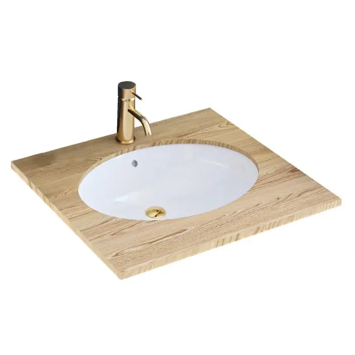 Bardzo popularny produkt | Nel white umywalka podblatowa REA-U6330