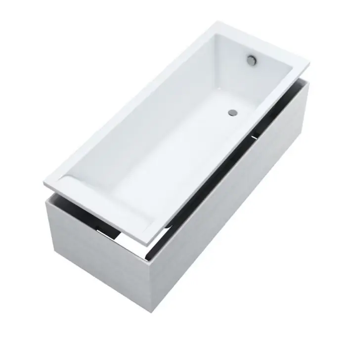 Wanna akrylowa standard plus maio set 170x70x57 cm, prostokątna z nośnikiem 3WST.MS2P-17070 - Już w sprzedaży