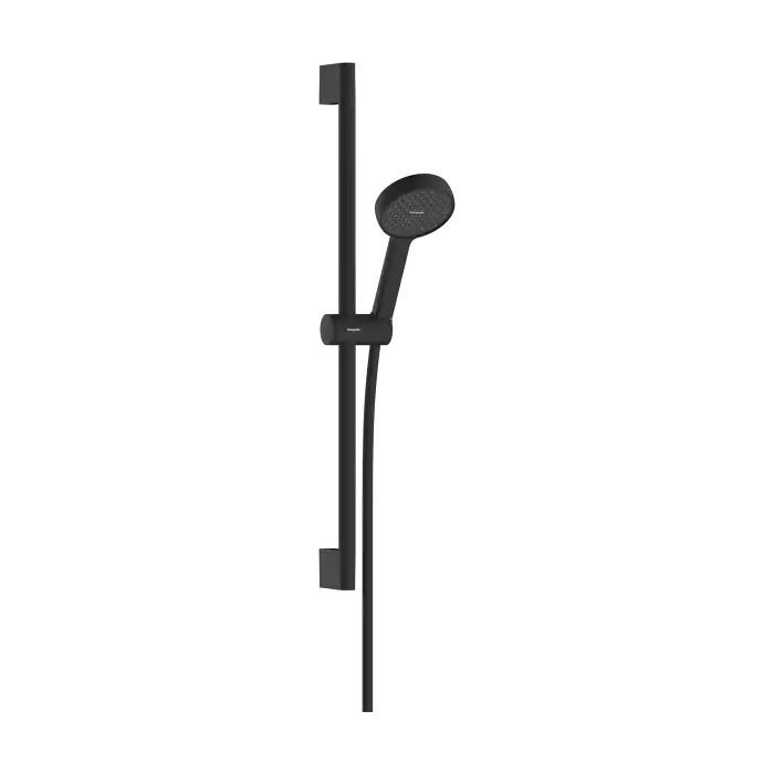 Activera s zestaw prysznicowy 95 1jet ecosmart z drążkiem 65 cm czarny matowy 28041670 - Oferta specjalna