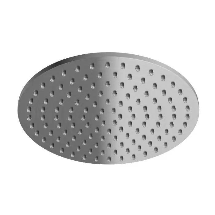 AXEL BRUSHED NICKEL Deszczownica okrągła 30 cm R30EBN - Ekstra rabat