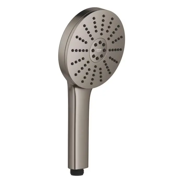 Aquabooster Słuchawka prysznicowa GROHE wysokociśnieniowa 7,9l grafit Brushed Hard Graphite PVD 134864AL00 - Najwyższa jakość