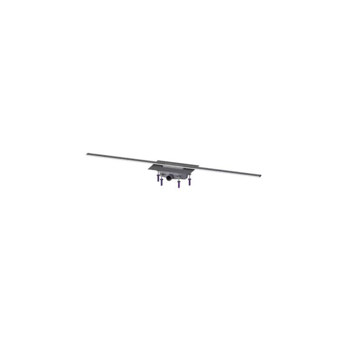 Nowość w sprzedaży | Linearis infinity 90 syfon z zamknięciem wodnym 50 mm; szczotkowana powierzchnia ze stali nierdzewnej; 1600 mm 45200.16