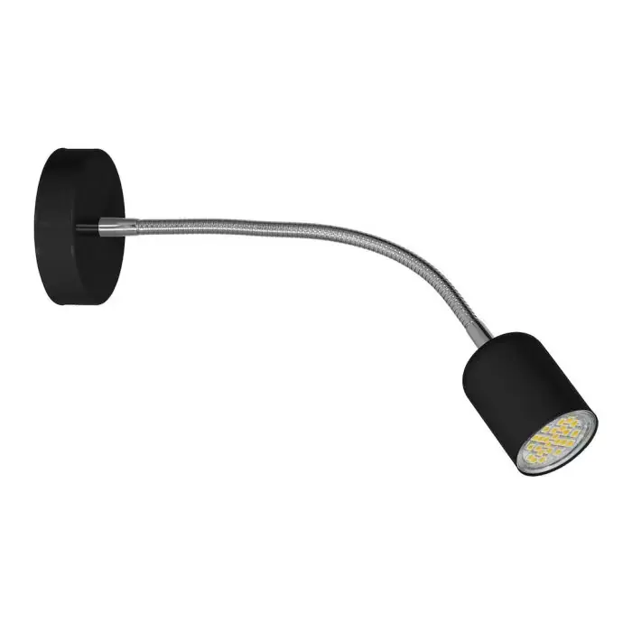 Kinkiet maxi black 1xgu10 MLP9643 - Wysoka jakość