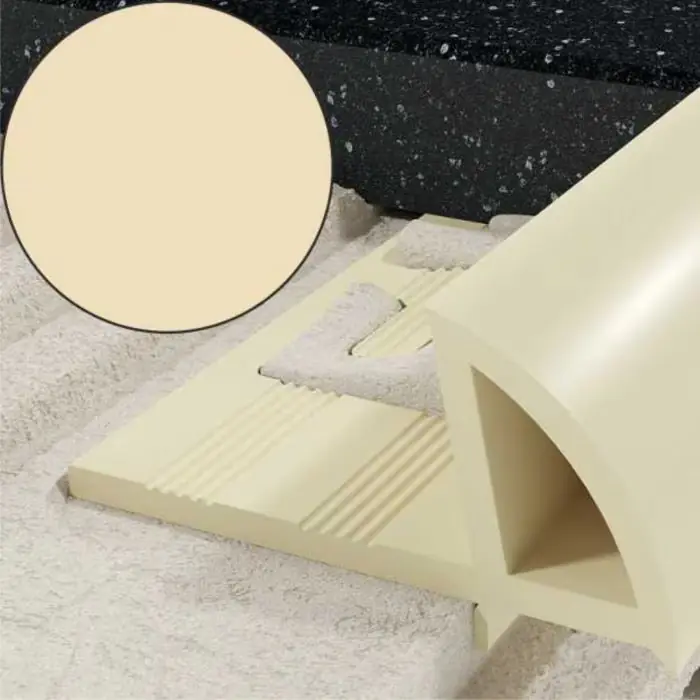 Profil EN krawędziowy 7 mm długość 250 cm, PVC, beż LIEN.07/01 - Już w sprzedaży