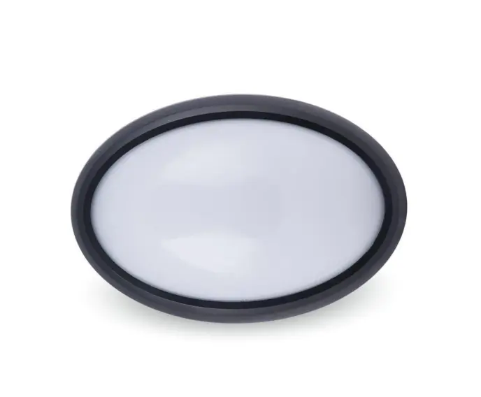 Dodaj do koszyka - Plafon V-TAC 8W Owal Czarny IP66 VT-8014 ciepła 560lm
