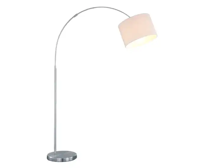 Hit sprzedaży | Lampa stojąca łukowa HOTEL srebrny Trio 461100101