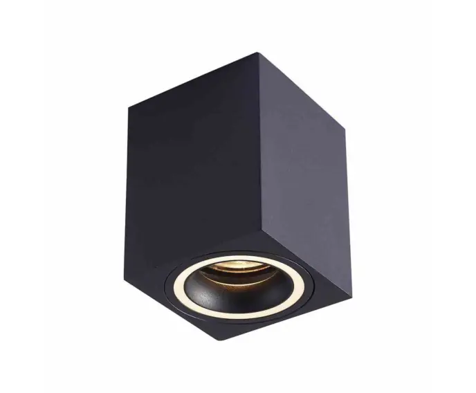 Okazja dnia - Lampa sufitowa reflektor LED Milagro BIMA RING ML7685 czarny