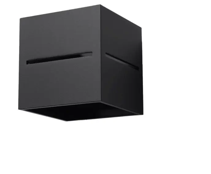 Kup dziś - Kinkiet LOBO Czarny Sollux Lighting SL.0204