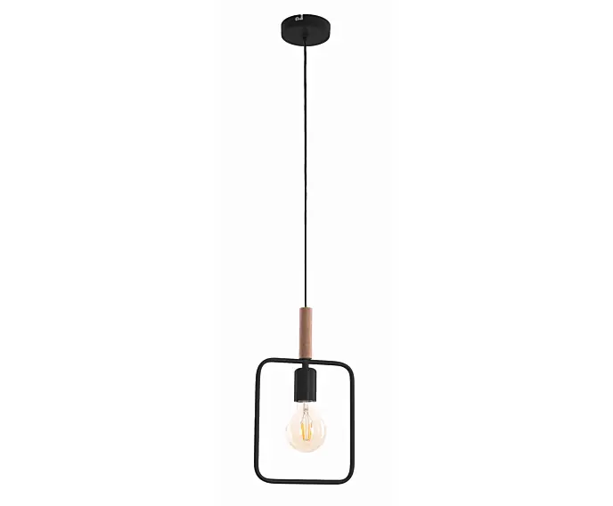 Lampa wisząca FRAME 1X60W E27 CZARNY 31-73501 Candellux | Mega okazja