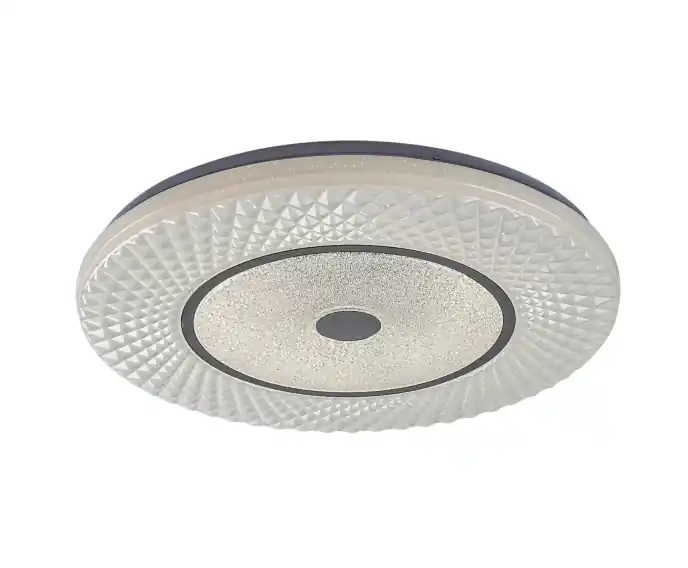 Ostatnie dni - Plafon z pilotem 48 cm LED 72W chrom okrągły Tornado 3254 Rabalux