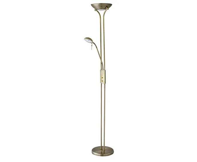 Właśnie dodano | Lampa podłogowa mosiądz R7S + G9 1x40W Beta 4076 Rabalux