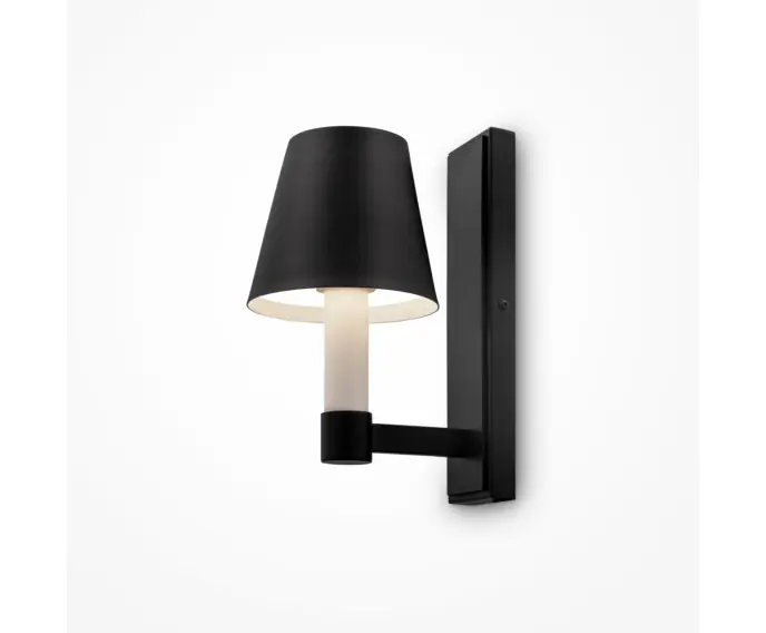 Już w sprzedaży - Lampa ścienna czarny abażur Tet-a-tet Maytoni MOD104WL-01B
