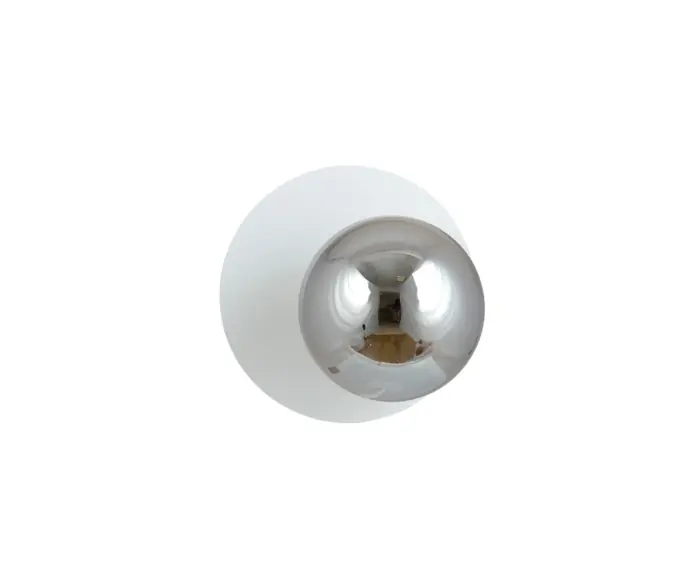 Produkt premium - Kinkiet lampa ścienna OSLO WHITE/GRAFIT E14 Emibig 1188/K1
