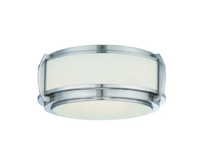Plafon okrągły 40.6 cm 3xE27 60W szczotkowany nikiel Wilkinson Quoizel | Sprawdzony wybór