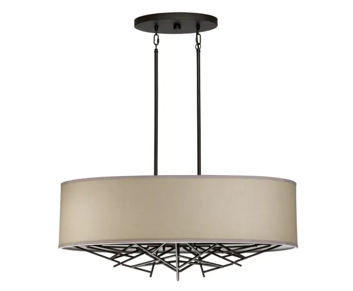 Lampa wisząca stary brąz Taiko 5xE27 60W Elstead | Nowość w sprzedaży