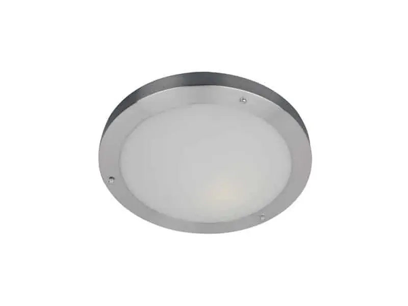 Plafon szklany biały 18cm IP44 AZ1596 z serii UMBRA - Azzardo - Hit sprzedaży