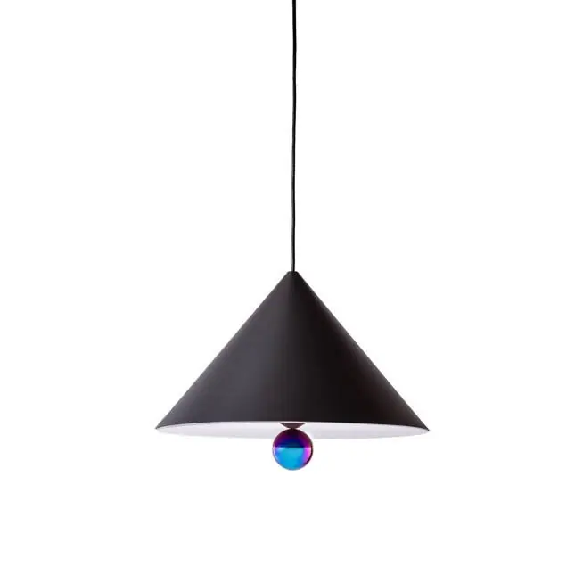 Premium | LAMPA WISZĄCA CHERRY L CZARNA - LED