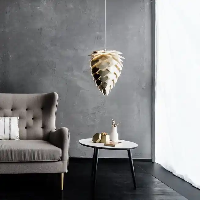 Hit - Lampa wisząca CONIA medium gold UMAGE