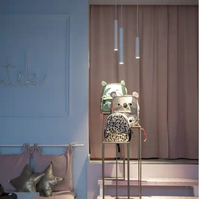 Lampa wisząca tuba 32cm PET mini LED 4000K 20° AQform - Taniej