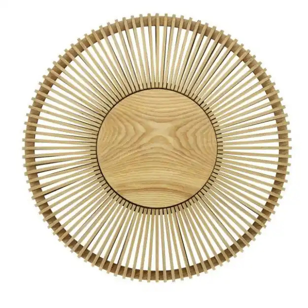 Ulubieniec klientów | Kinkiet/Plafon Clava Up wood L - 49 cm, naturalny dąb Umage