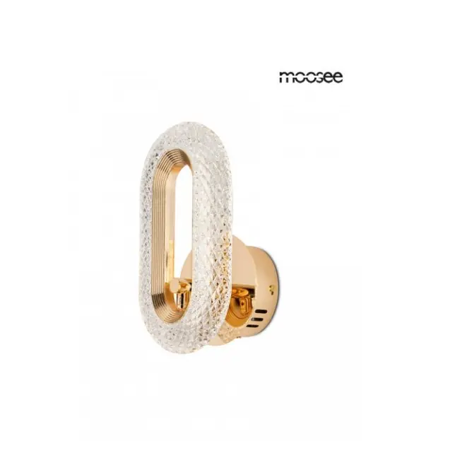 Kinkiet JEWEL złoty Moosee | Jakość premium