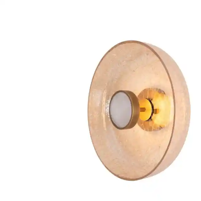 Końcówka serii - Maxlight W0353 Kinkiet Signature 35cm Klosz Amber