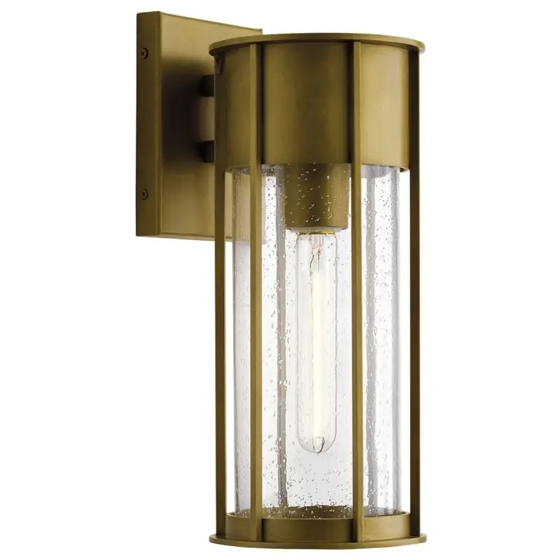 Nowość już dostępna | CAMILLO latarnia ścienna zewnętrzna Elstead Lighting, mosiądz, IP44, E27 max 60W